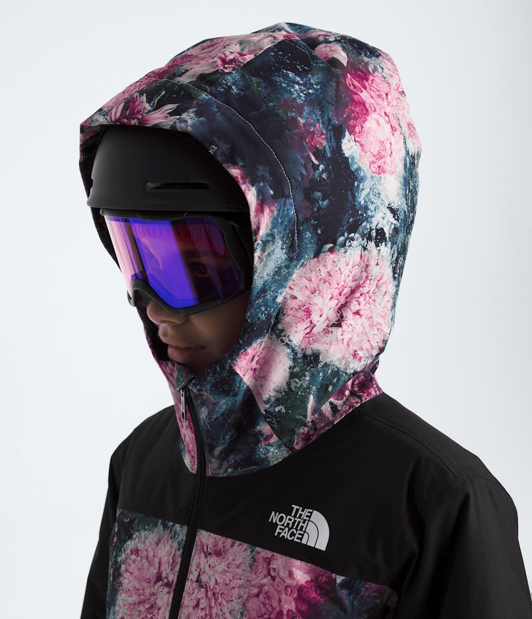 Girls’ Freedom Insulated Jacket—Print Pale Blossom Frozen Floral Print