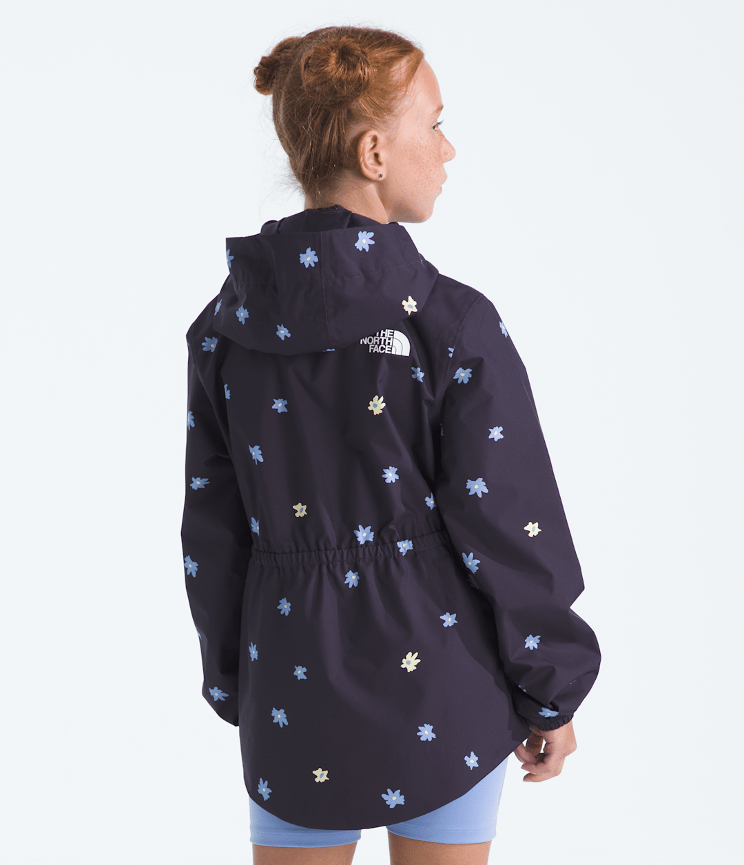 Girls’ Antora Rain Jacket—Print Endless Dusk Simple Flower