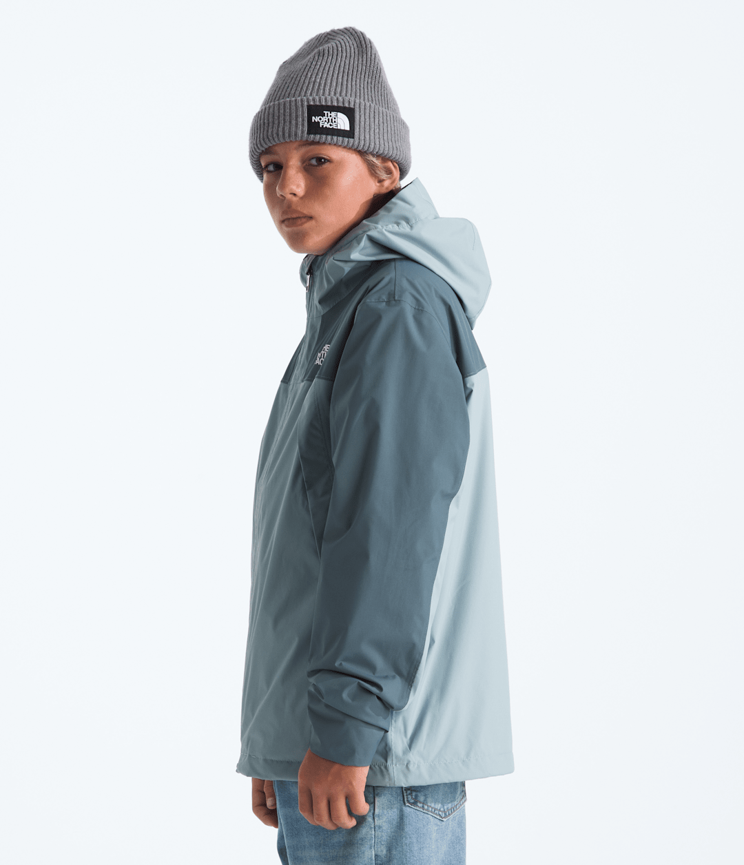 Boys’ & Girls’ Antora Triclimate™ Frost Grey-Granite Grey