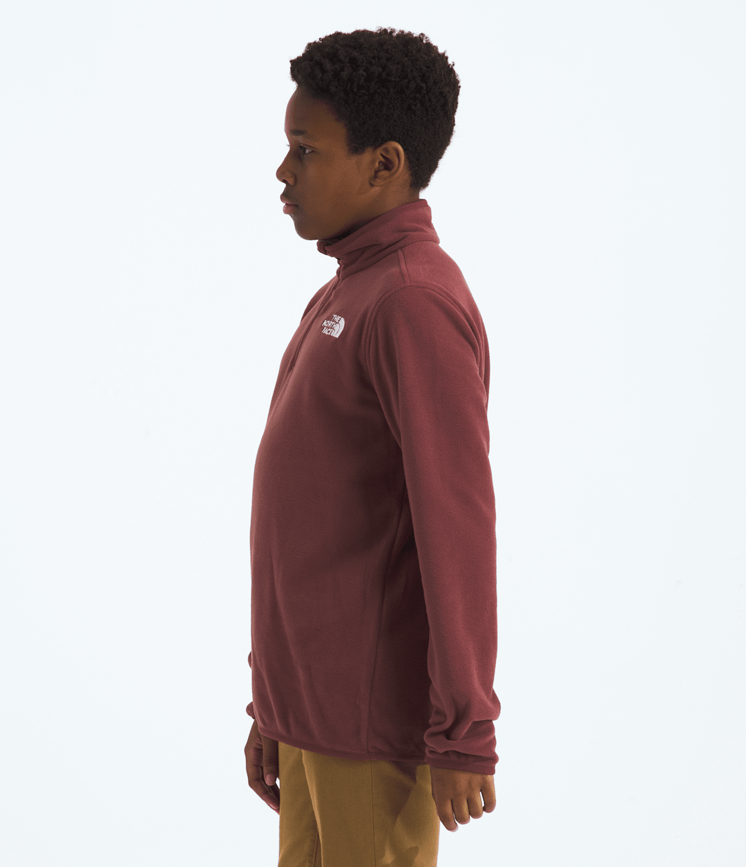 Boys’ & Girls’ Glacier ¼-Zip Pullover Sumac