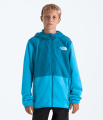Boys’ & Girls’ Glacier Full-Zip Hoodie Meridian Blue/Dusk Blue