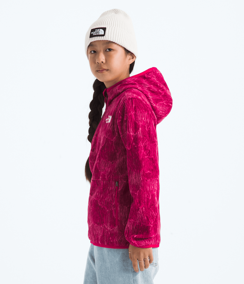 Boys’ & Girls’ Glacier Full-Zip Hoodie—Print Lali Guran Regenerative