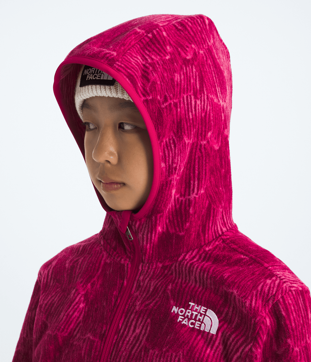 Boys’ & Girls’ Glacier Full-Zip Hoodie—Print Lali Guran Regenerative