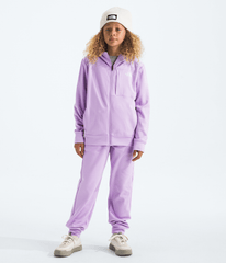 Boys’ & Girls’ TNF™ Performance Fleece Full-Zip Hooded Jacket Lite Lilac