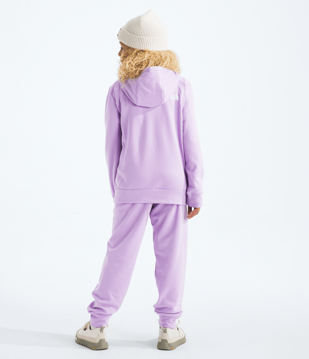 Boys’ & Girls’ TNF™ Performance Fleece Full-Zip Hooded Jacket Lite Lilac