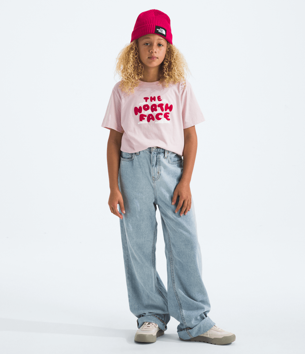 Boys’ & Girls’ Evolution Bubble Cloud Short-Sleeve Tee—Graphic Pale Blossom