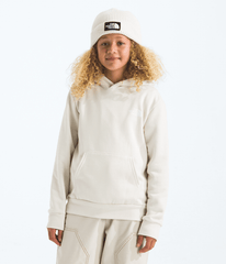 Boys’ & Girls’ Evolution Box NSE Pullover Hoodie—Graphic White Dune