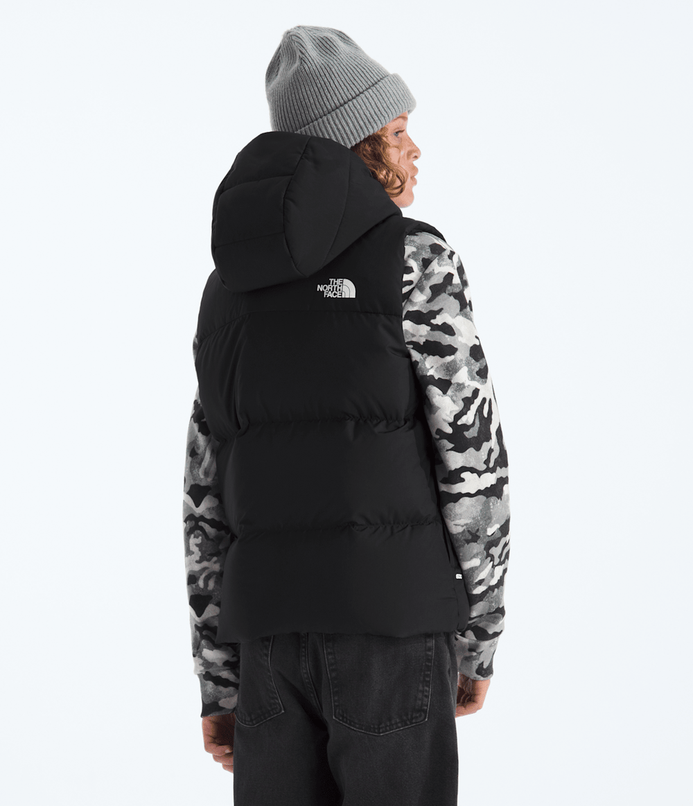 Boys’ & Girls’ North Down Hooded Vest TNF Black