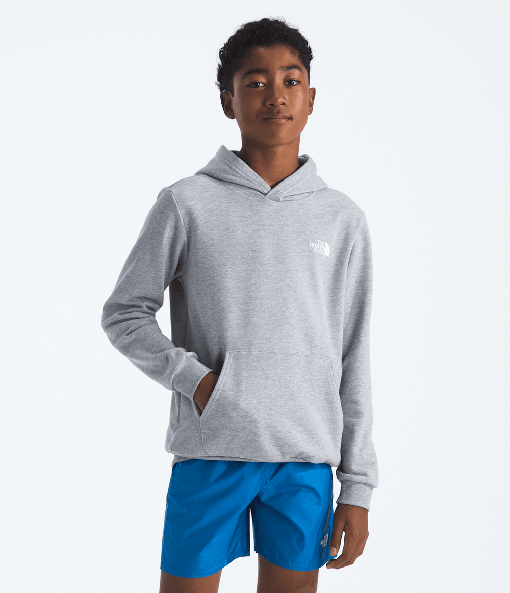 Boys’ & Girls’ Ember Fade Regular Hoodie TNF Pale Grey Heather