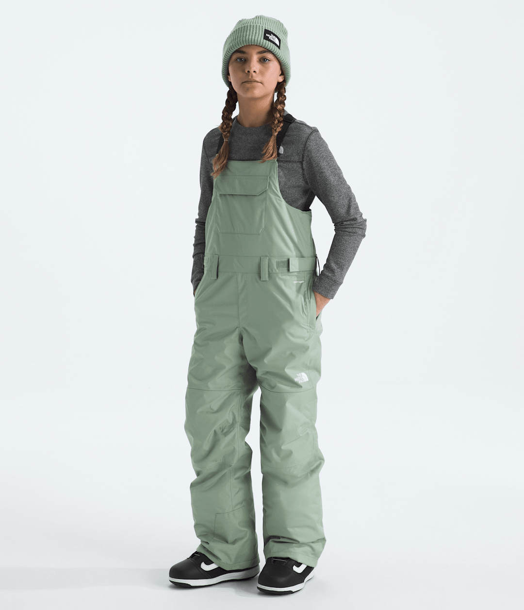 Boys’ & Girls’ Freedom Insulated Bibs Slate Moss
