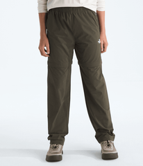 Boys’ & Girls’ Lightweight Convertible Hike Pants New Taupe Green