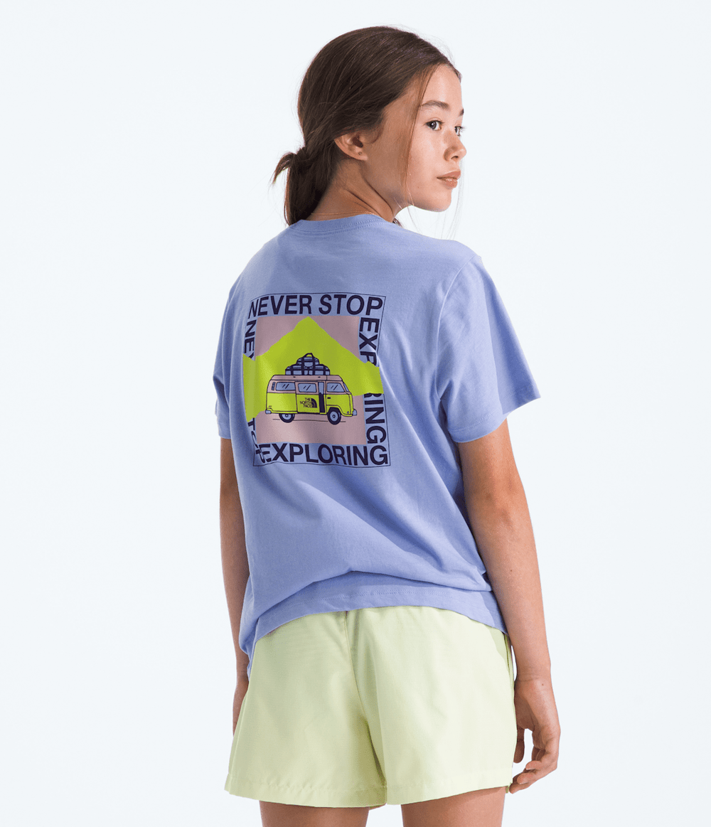 Boys’ & Girls’ Escape The City Regular Short-Sleeve Tee Periwinkle Glow