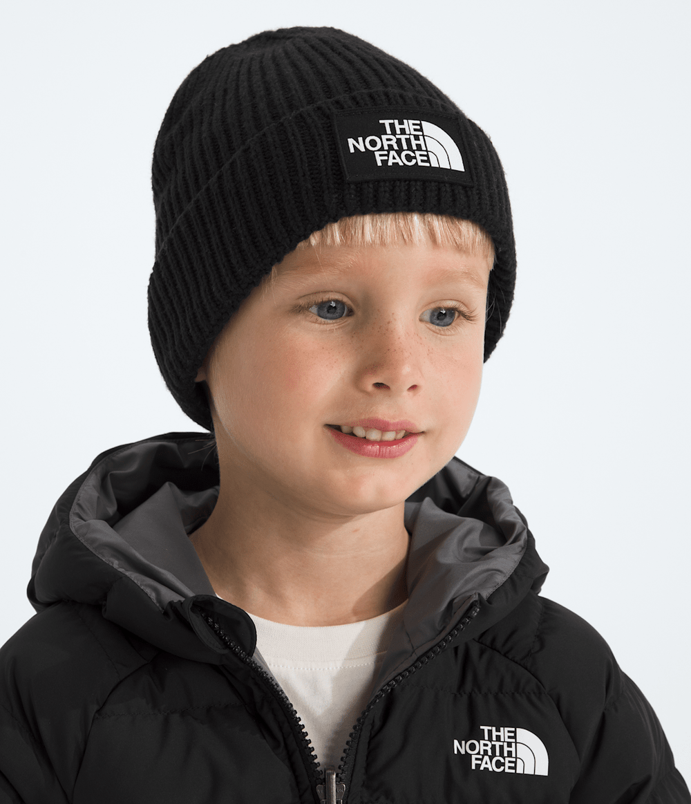 Kids’ TNF™ Logo Box Cuffed Beanie TNF Black