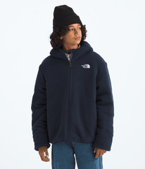 Boys’ Reversible Shasta Full-Zip Hooded Jacket Dusk Blue/Summit Navy