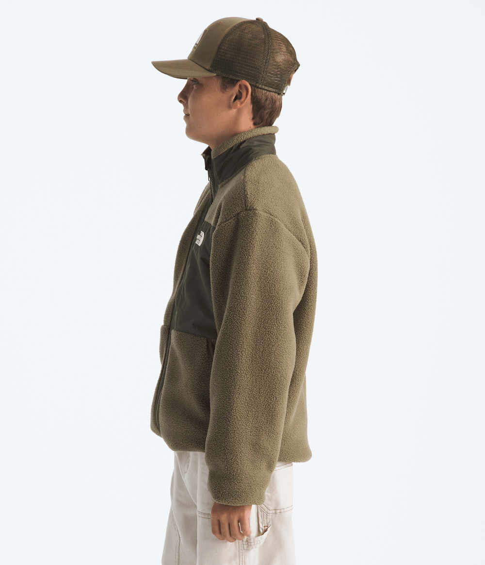 Boys’ Yumiori Full-Zip Jacket Cedar/New Taupe Green