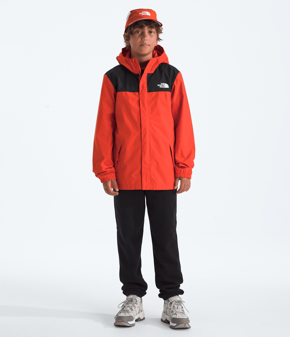 Boys’ Antora Rain Jacket Lava Red