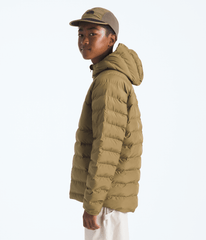 Boys’ Reversible Perrito Hooded Jacket Cedar/New Taupe Green
