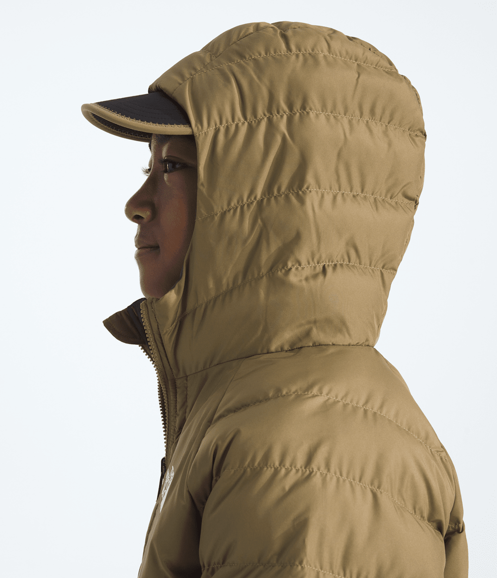 Boys’ Reversible Perrito Hooded Jacket Cedar/New Taupe Green