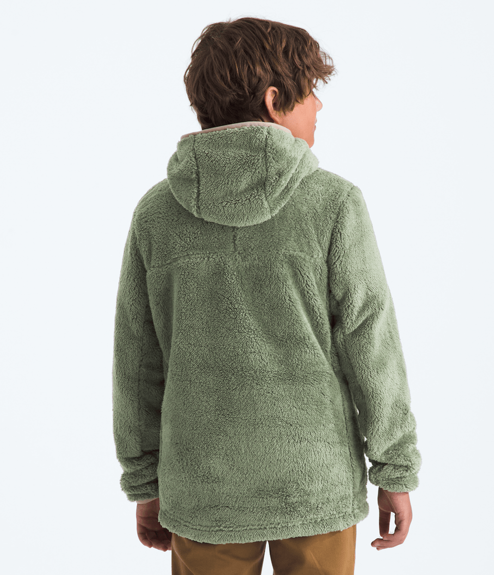 Boys’ Cabin Fleece Hoodie Bark Mist/Mushroom Grey