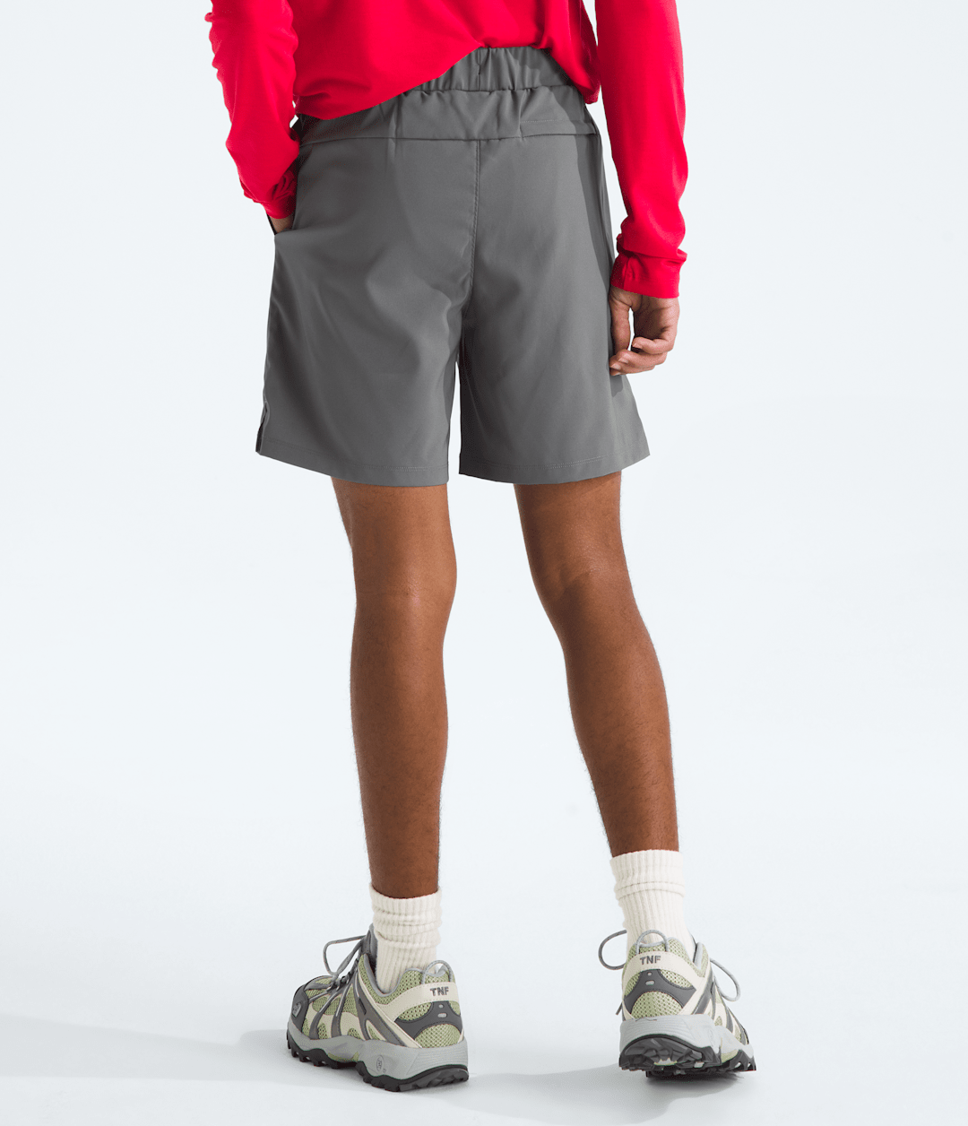 Boys’ On The Trail Shorts Smoked Pearl