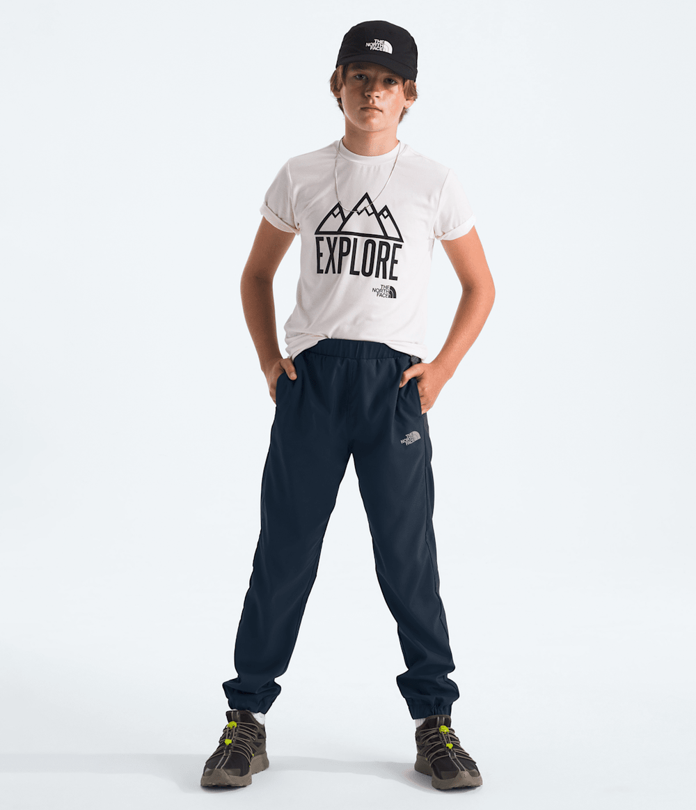 Boys’ On The Trail Pants Summit Navy-Silver Reflective