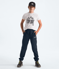 Boys’ On The Trail Pants Summit Navy-Silver Reflective