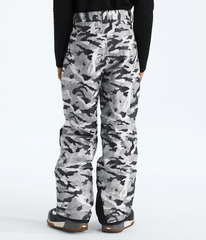 Boys’ Freedom Insulated Pants—Print Smoked Pearl TNF Camo Small Print