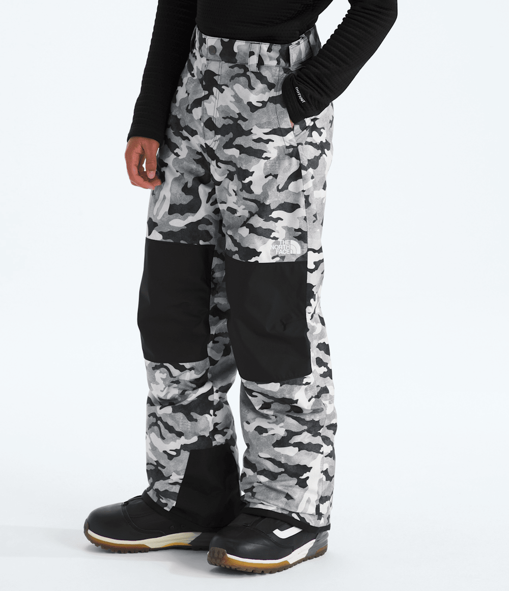 Boys’ Freedom Insulated Pants—Print Smoked Pearl TNF Camo Small Print