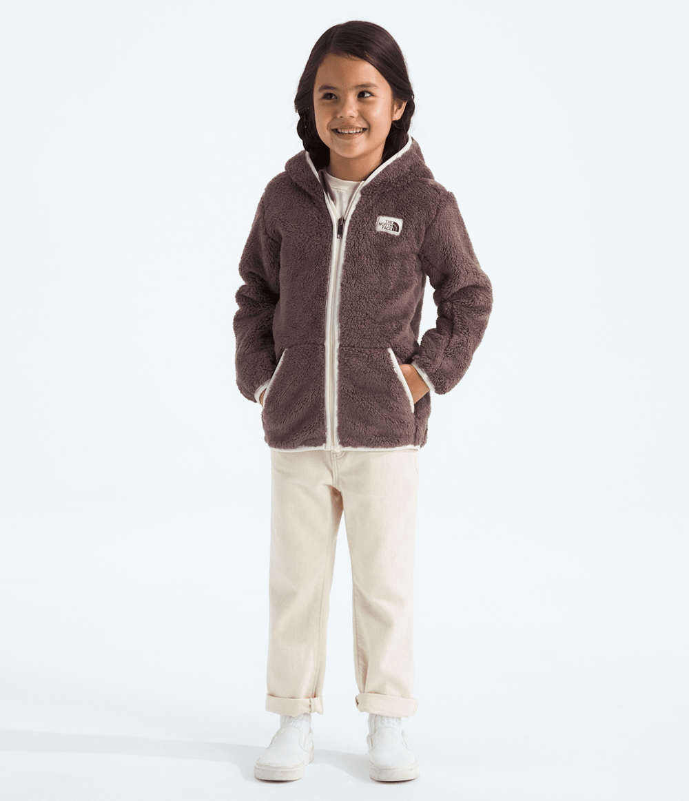 Kids’ Cabin Fleece Hoodie Tawny Quartz/White Dune