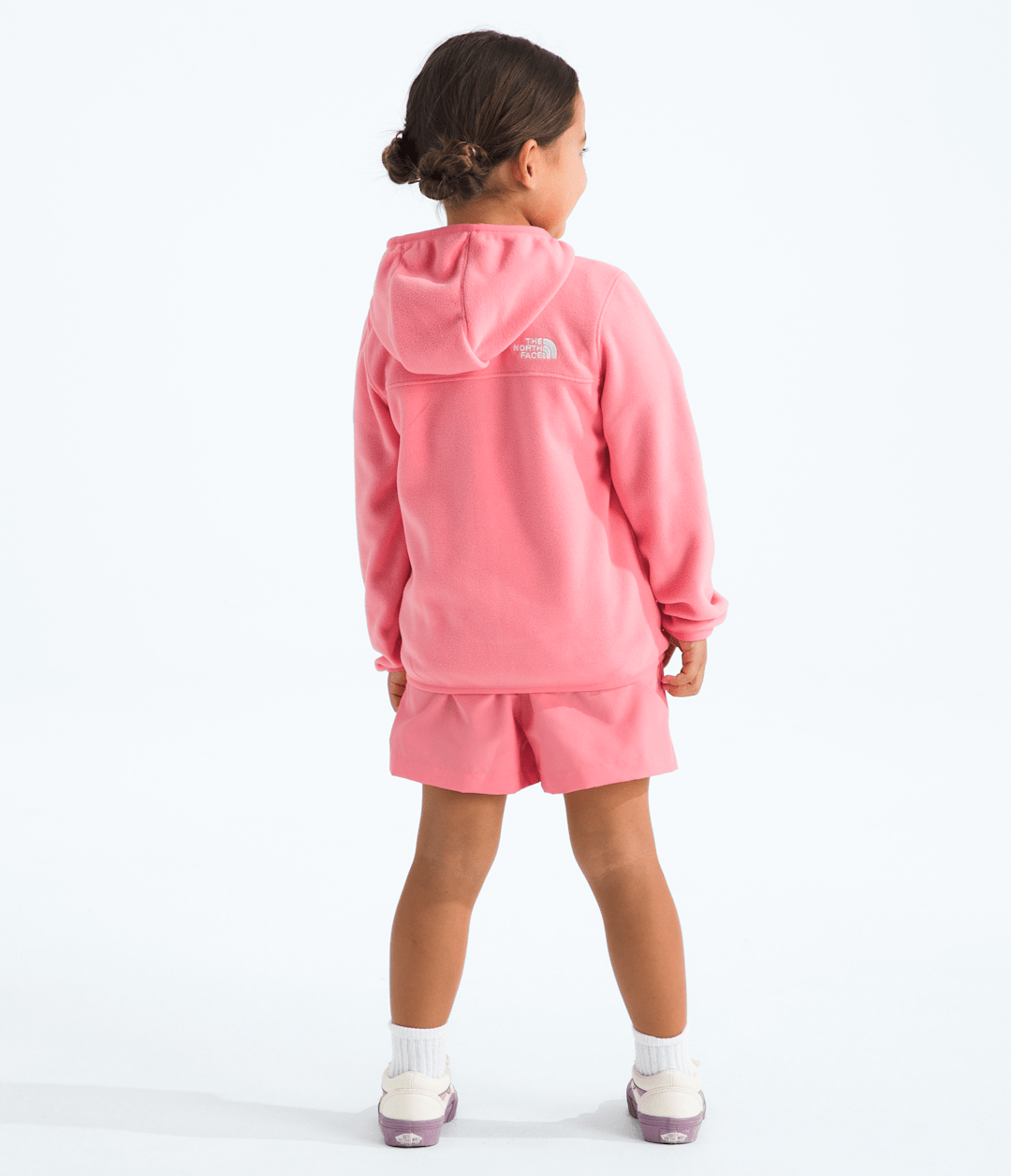 Kids’ Glacier Full-Zip Hoodie Coral Crush