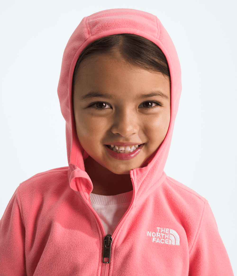 Kids’ Glacier Full-Zip Hoodie Coral Crush