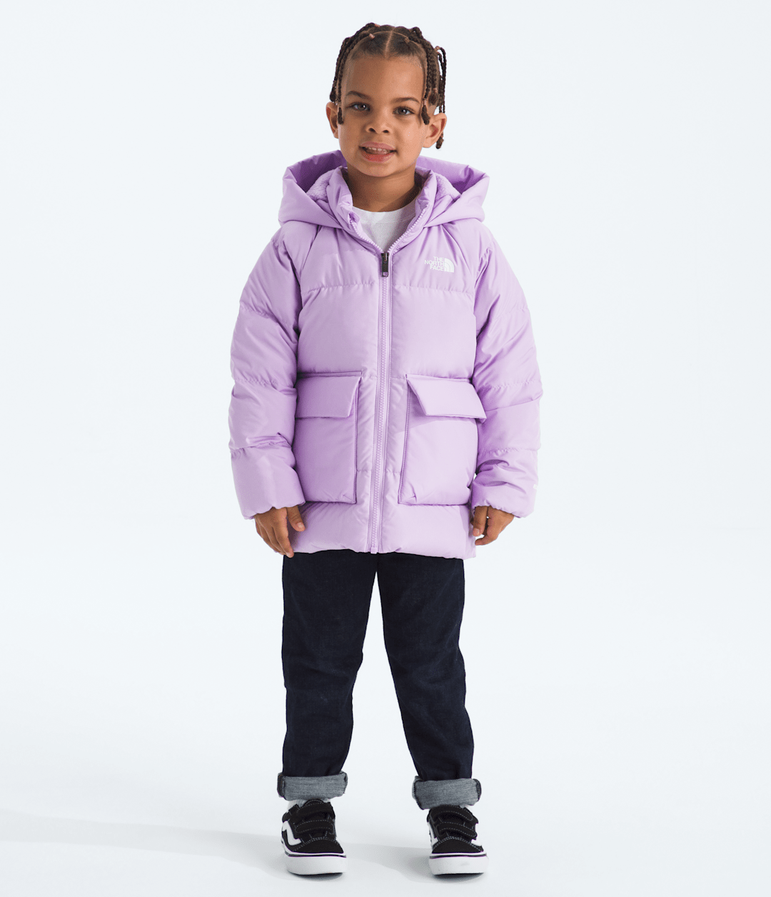Kids’ North Down Fleece-Lined Parka Lite Lilac