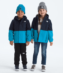 Kids’ Warm Antora Rain Jacket Summit Navy/Meridian Blue