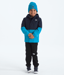 Kids’ Warm Antora Rain Jacket Summit Navy/Meridian Blue