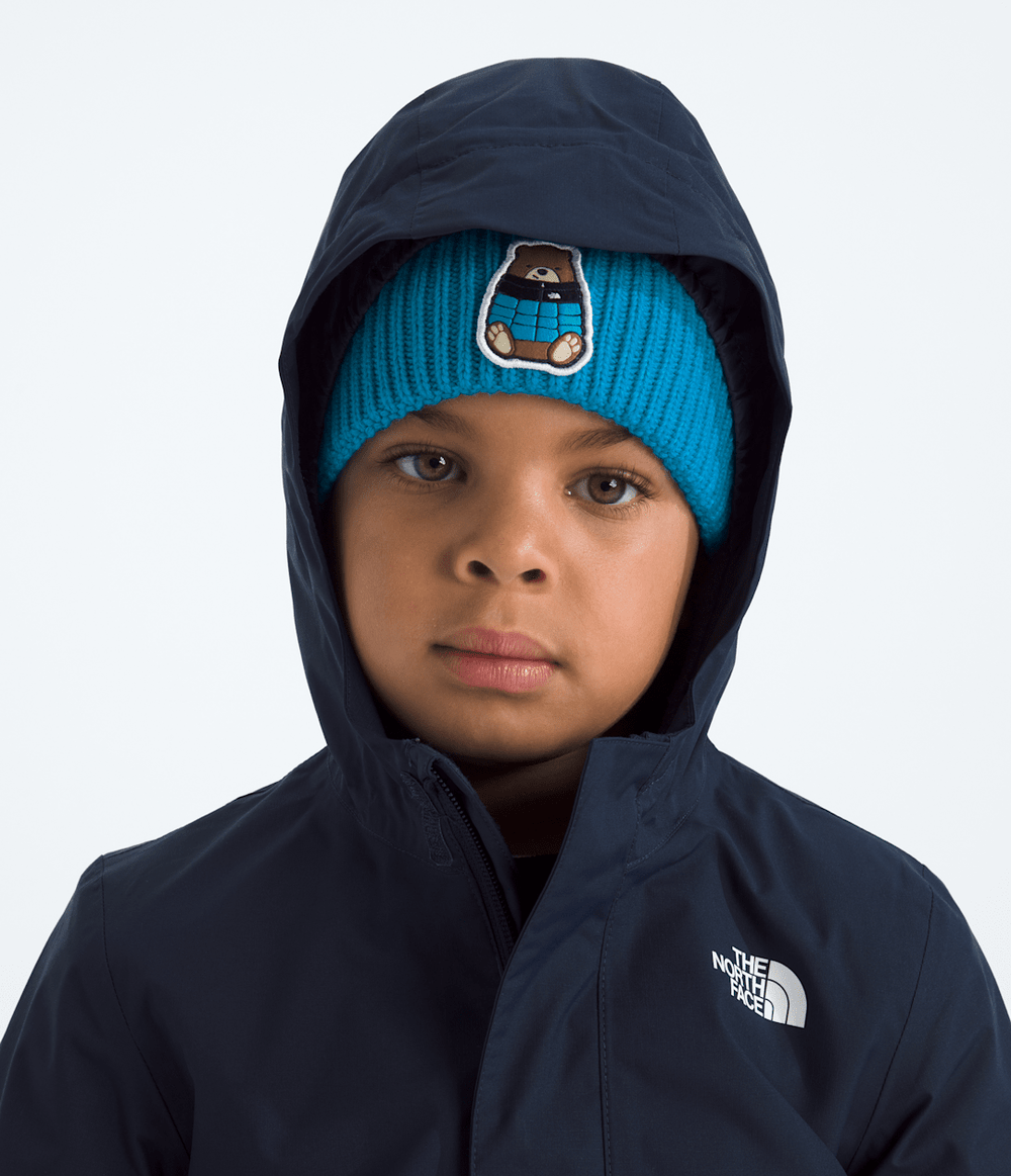Kids’ Warm Antora Rain Jacket Summit Navy/Meridian Blue