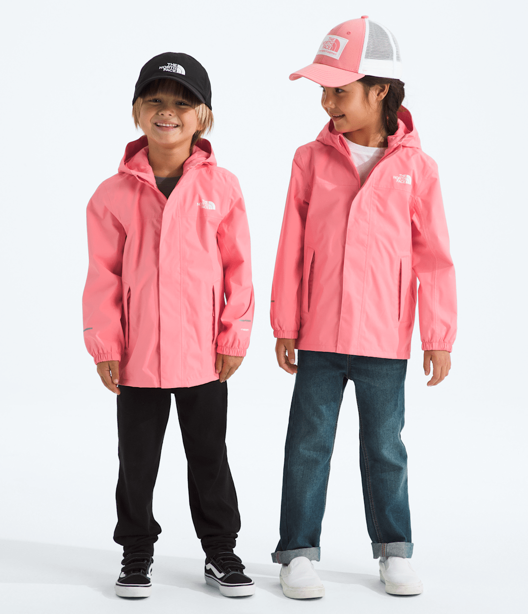 Kids’ Antora Rain Jacket Coral Crush
