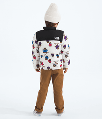 Kids’ 1996 Retro Nuptse Jacket—Print Nuptse Bears Print TNF White