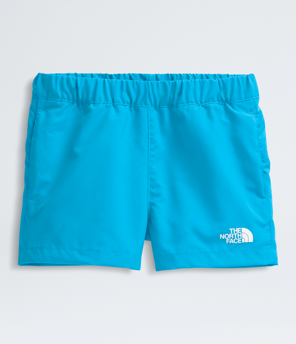 Kids’ Class V Shorts Meridian Blue Logo Weather Topo Phantom Print