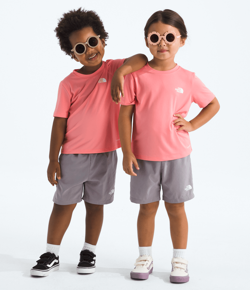 Kids’ 24/7 Set Coral Crush-Transcendent Grey
