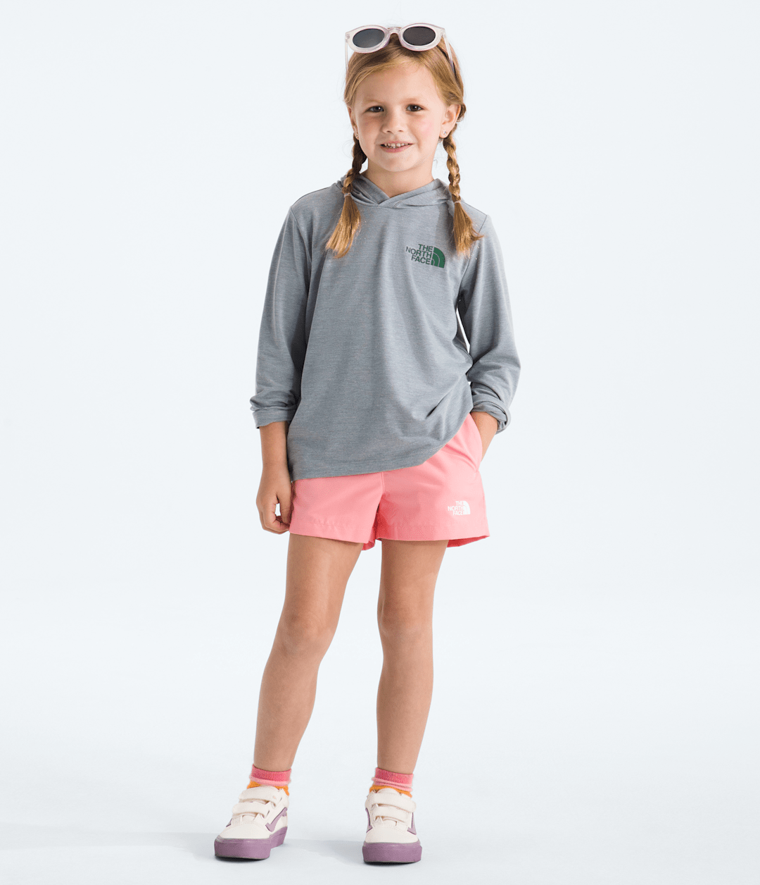 Kids’ Adventure Sequoia Shade Hoodie TNF Pale Grey Heather