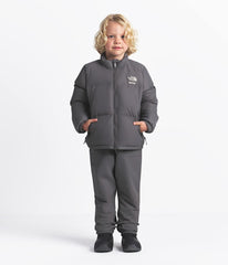 The North Face X SKIMS Kids' 1996 Nuptse Jacket Sk Gunmetal
