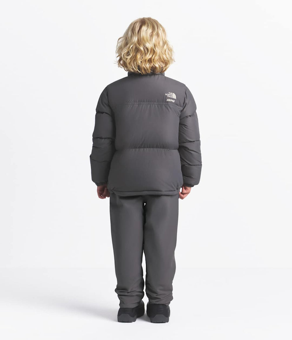 The North Face X SKIMS Kids' 1996 Nuptse Jacket Sk Gunmetal