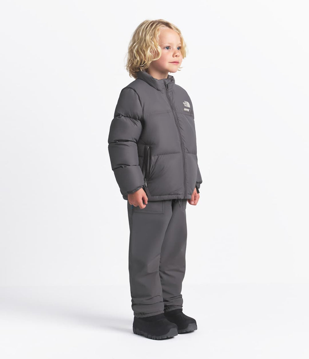 The North Face X SKIMS Kids' 1996 Nuptse Jacket Sk Gunmetal