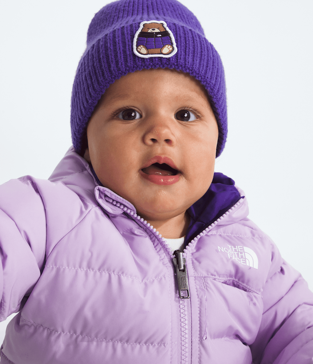 Baby Reversible Perrito Hooded Jacket Lite Lilac