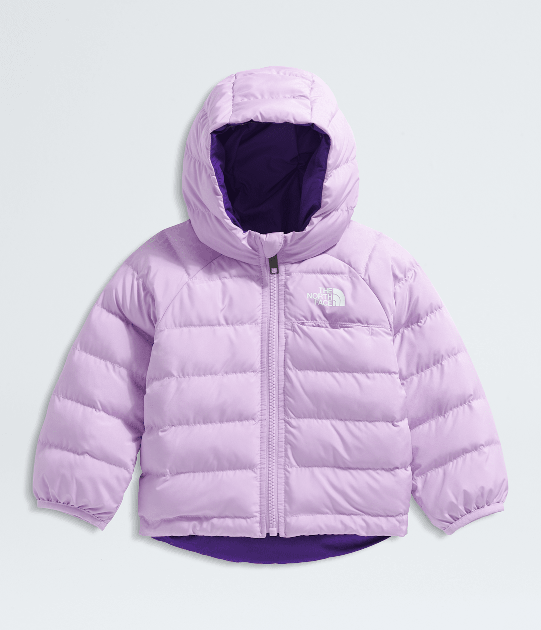 Baby Reversible Perrito Hooded Jacket Lite Lilac