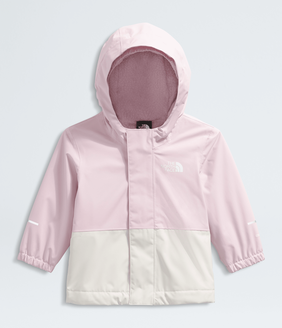 Baby Warm Antora Rain Jacket Pale Blossom/White Dune