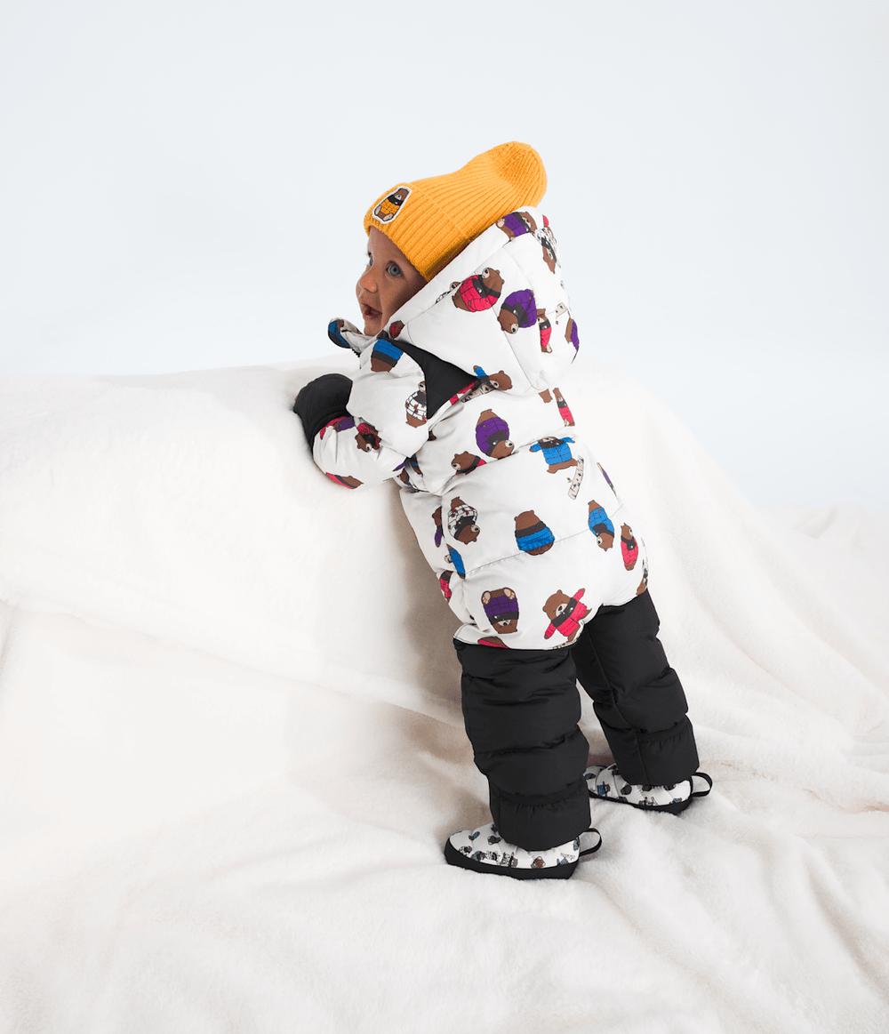 Baby 1996 Retro Nuptse One-Piece—Print Nuptse Bears Print TNF White
