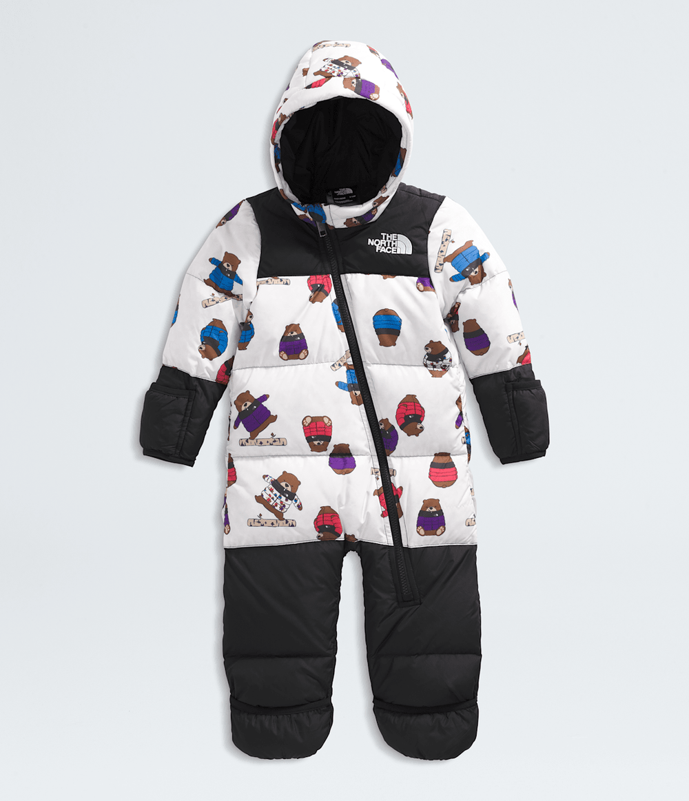 Baby 1996 Retro Nuptse One-Piece—Print Nuptse Bears Print TNF White