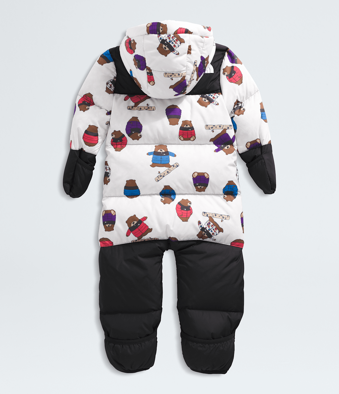 Baby 1996 Retro Nuptse One-Piece—Print Nuptse Bears Print TNF White