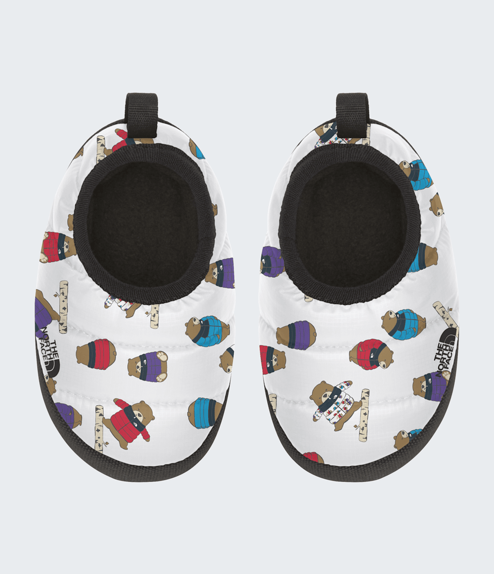 Baby Tent Mules Nuptse Bears Print Multi